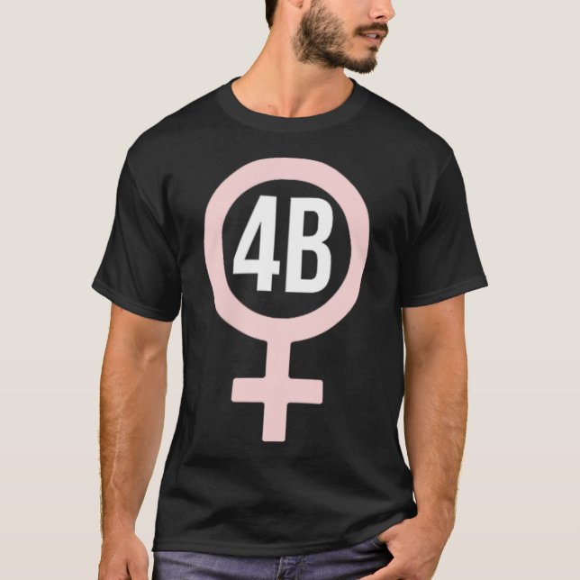 Camiseta Movimiento Feminista Coreano (Anverso)