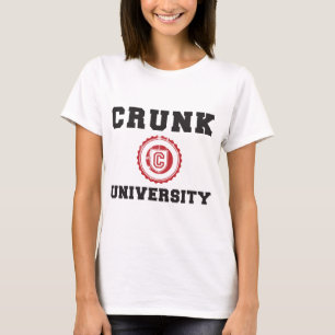 Camiseta movimiento hyphy de la universidad del crunk