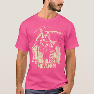 Camiseta Movimiento sin límites de Parkour para mujeres