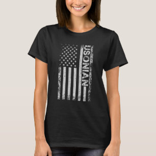 Camiseta Movimiento Usoniano Sugerencia De La Bandera Estad