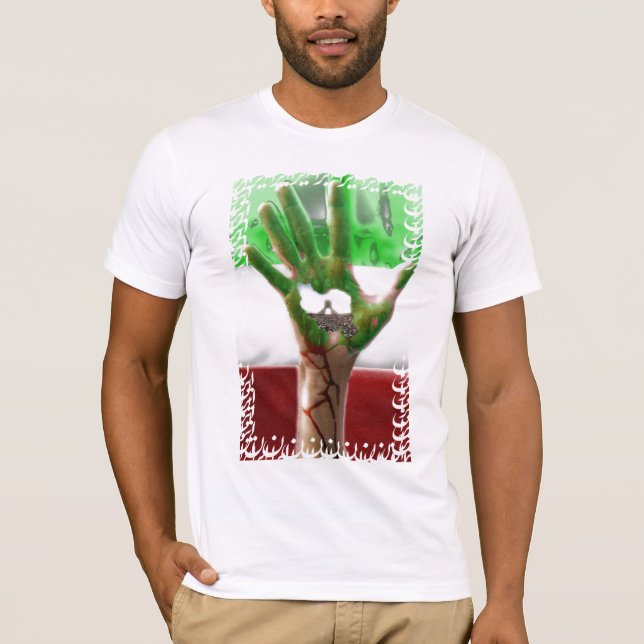 Camiseta Movimiento verde de Irán (Anverso)