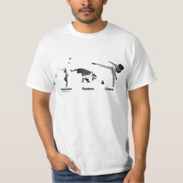 Camiseta Movimientos de Capoeira, ataque de la defensa