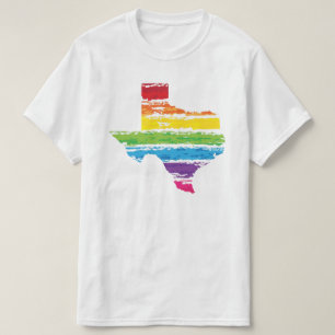 Camiseta movimientos del color de Tejas