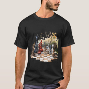 Camiseta Movimientos estratégicos: el Rey Tee del tablero d