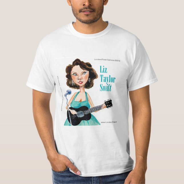 Camiseta Movimientos Swift De Celebridad Cuidadosamente Com (Anverso)