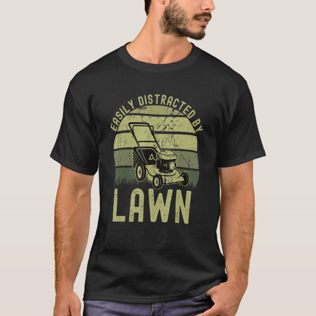 Camiseta Mow Lawn Mowing Landscaping Mower Farm Gardening (Anverso)