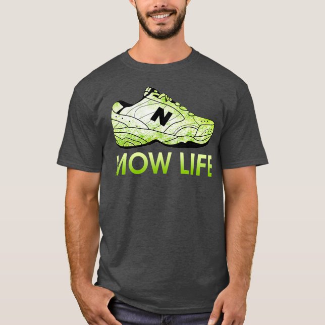 Camiseta Mow Life Grass Cortando hierba Mowing Dad Life (Anverso)