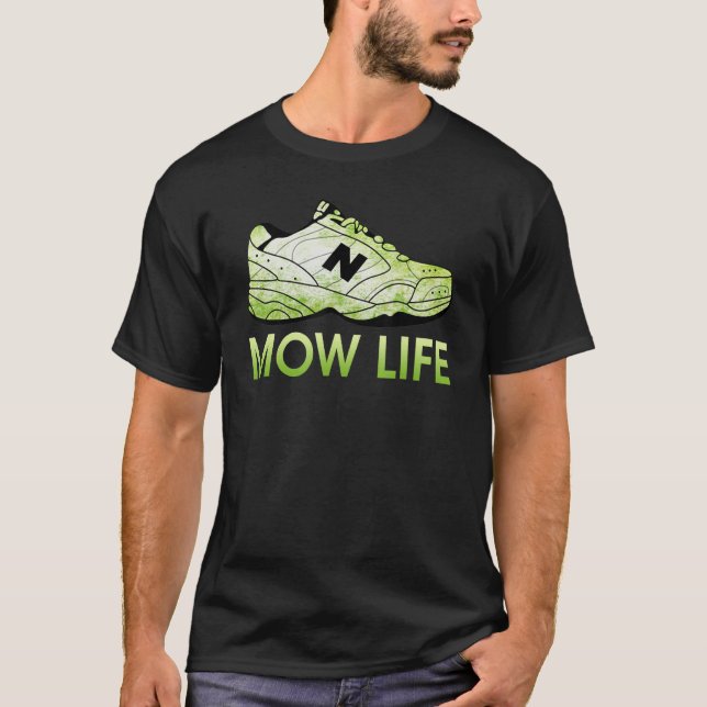 Camiseta Mow Life Green Sneaker (Anverso)