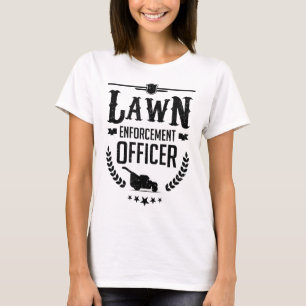 Camiseta Mower Lawn Mowing Gardener Jardín Aplicación de cé
