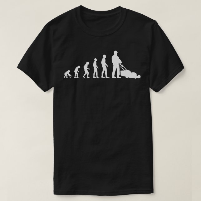 Camiseta Mowing Lawn Mowing Lawn Evolution Funny Gift 3 (Diseño del anverso)