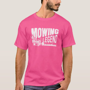 Camiseta Mowing Legend Lawn Mower Lawnmower Funny