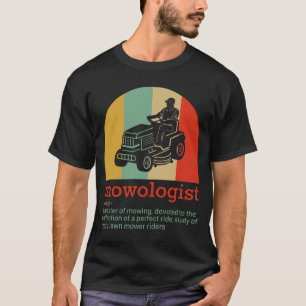 Camiseta Mowólogo de LAWN MOWING definición de un macerad