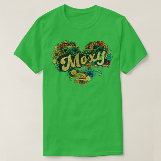 Camiseta Moxy (Diseño del anverso)