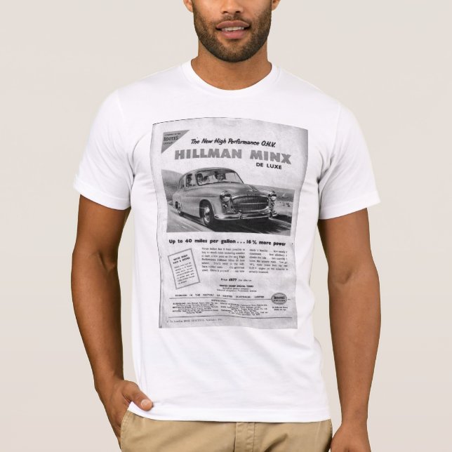 Camiseta Moza descarada de Hillman (Anverso)