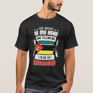 Camiseta Mozambique En Mi Cabeza