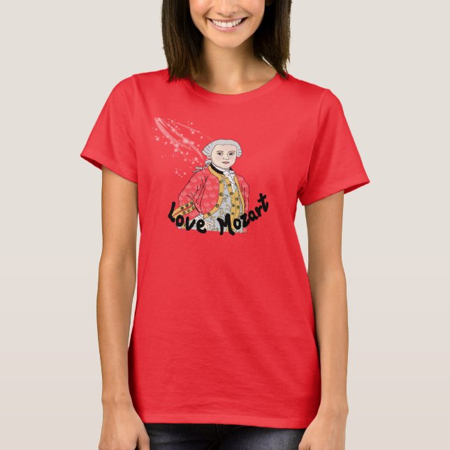 Camiseta Mozart (Anverso)