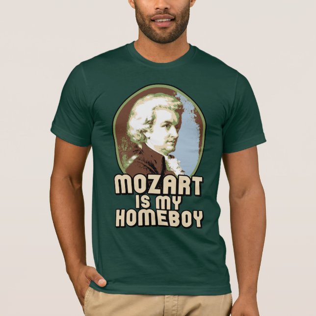 Camiseta Mozart (Anverso)