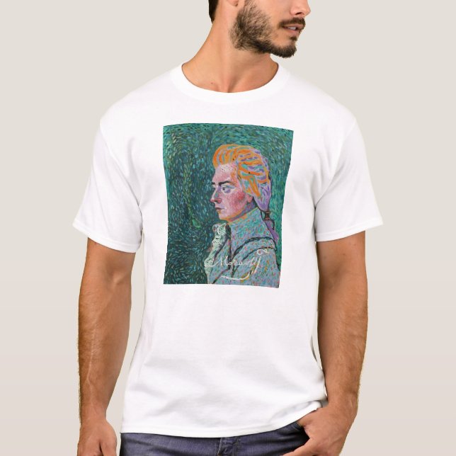 Camiseta mozart (Anverso)