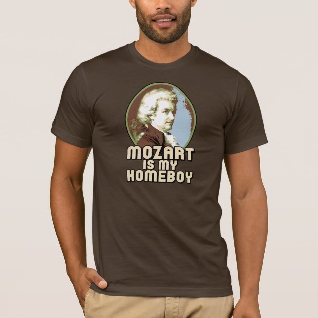 Camiseta Mozart (Anverso)