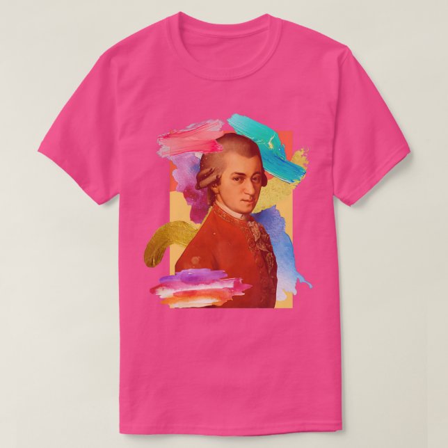 Camiseta MozART 1 (Diseño del anverso)