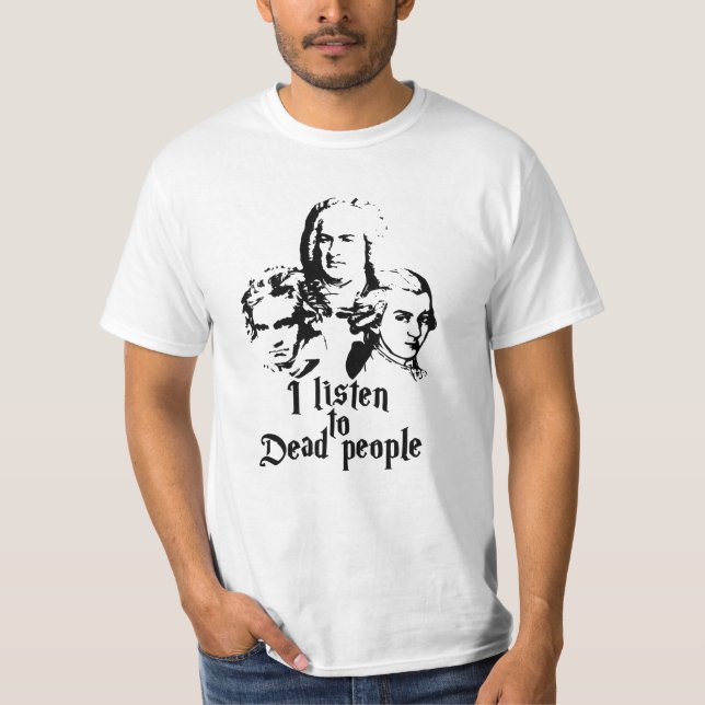 Camiseta Mozart Bach Beethoven (Anverso)