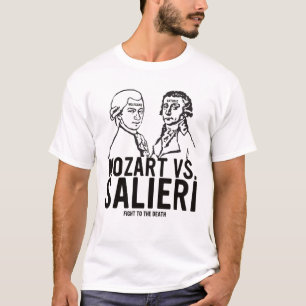 Camiseta Mozart CONTRA Salieri