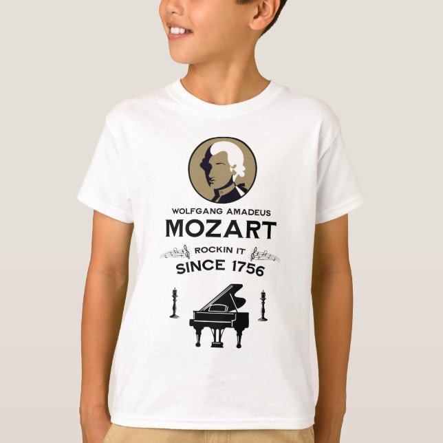 Camiseta Mozart Music Lover Gift (Anverso)