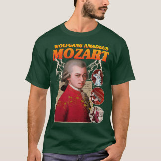 Camiseta MOZART RAPEE al Compositor Música Bandee chico
