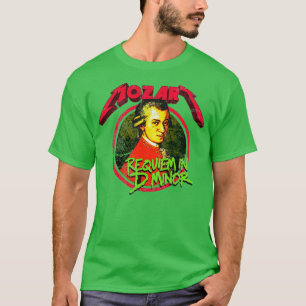 Camiseta Mozart Requiem en D con problemas menores 