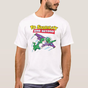 Camiseta Mozilla - a la estabilidad y más allá