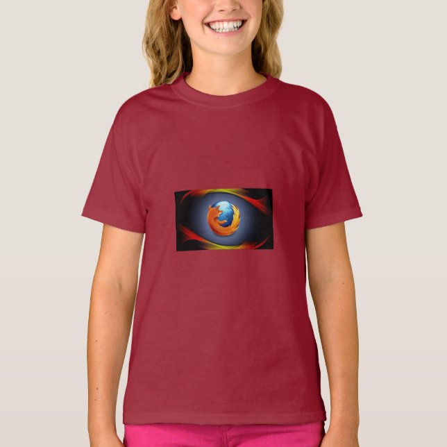 Camiseta Mozilla Firefox (Anverso)