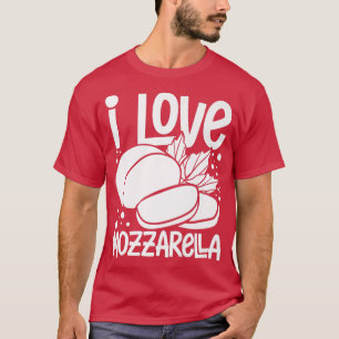 Camiseta Mozzarella Quesos Recetas Buffalo Italiano Fresco 