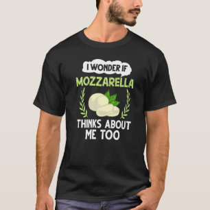 Camiseta Mozzarella Quesos Recetas Buffalo Italiano Fresco