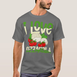 Camiseta Mozzarella Quesos Recetas Buffalo Italiano Fresco 