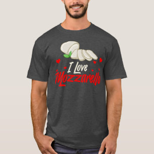 Camiseta Mozzarella Quesos Recetas Buffalo Italiano Fresco 