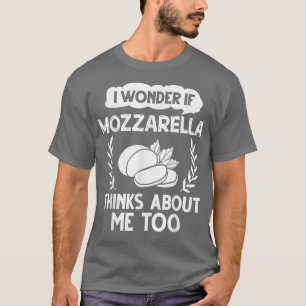 Camiseta Mozzarella Quesos Recetas Buffalo Italiano Fresco