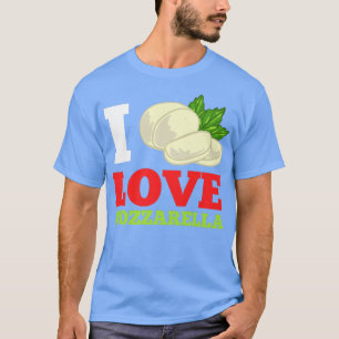 Camiseta Mozzarella Quesos Recetas Buffalo Italiano Fresco