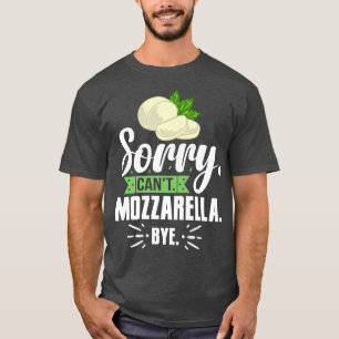 Camiseta Mozzarella Quesos Recetas Buffalo Italiano Fresco 