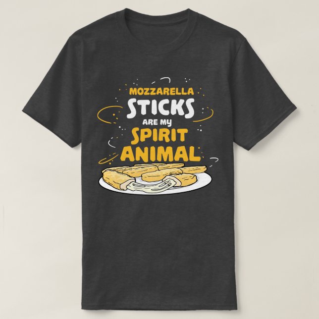 Camiseta Mozzarella Stick (Diseño del anverso)