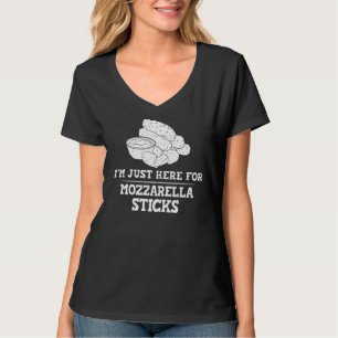 Camiseta Mozzarella Sticks Cheese Stick Bread