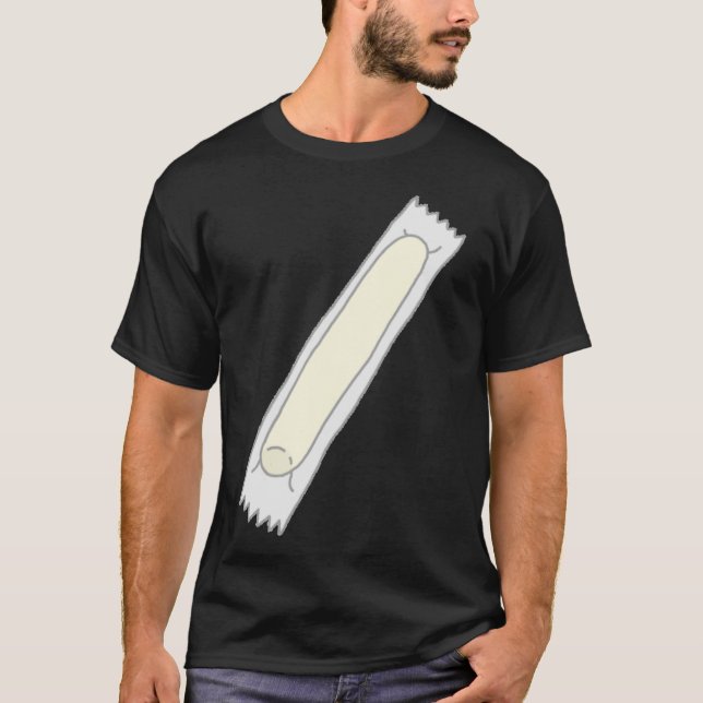 Camiseta Mozzarella String Cheese (Anverso)