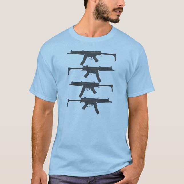 Camiseta MP5 = partió los melones (Anverso)