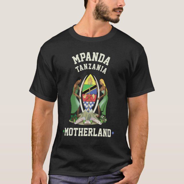 Camiseta Mpanda Tanzania Flag Tanzanian Men Women (Anverso)