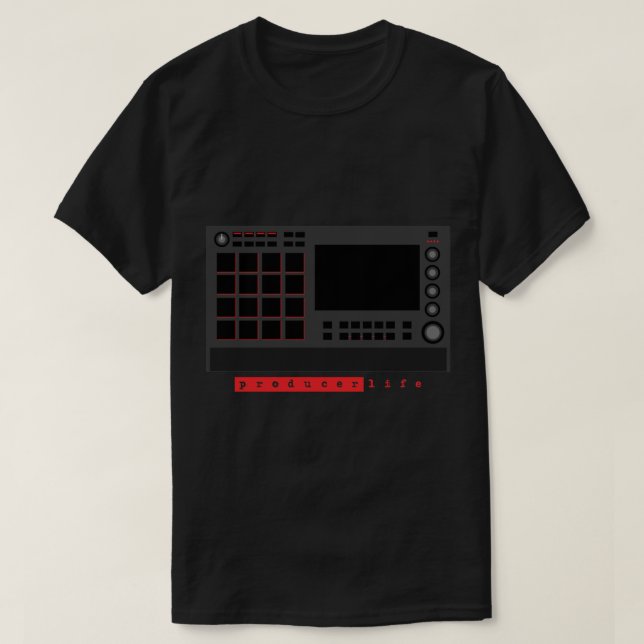 Camiseta MPC Live 2 - Producer Life Gear - Dope Beat Machin (Diseño del anverso)