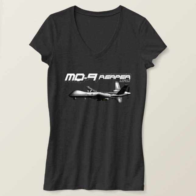 Camiseta MQ-9 Reaper (Anverso del diseño)