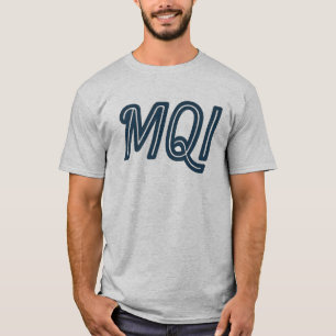Camiseta MQI Manteo NC Código del aeropuerto - Bancos exter
