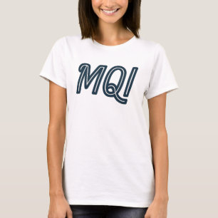 Camiseta MQI Manteo NC Código del aeropuerto - Bancos exter