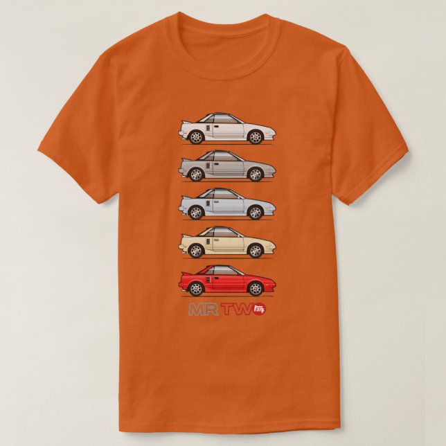 Camiseta MR2 Stances (Diseño del anverso)