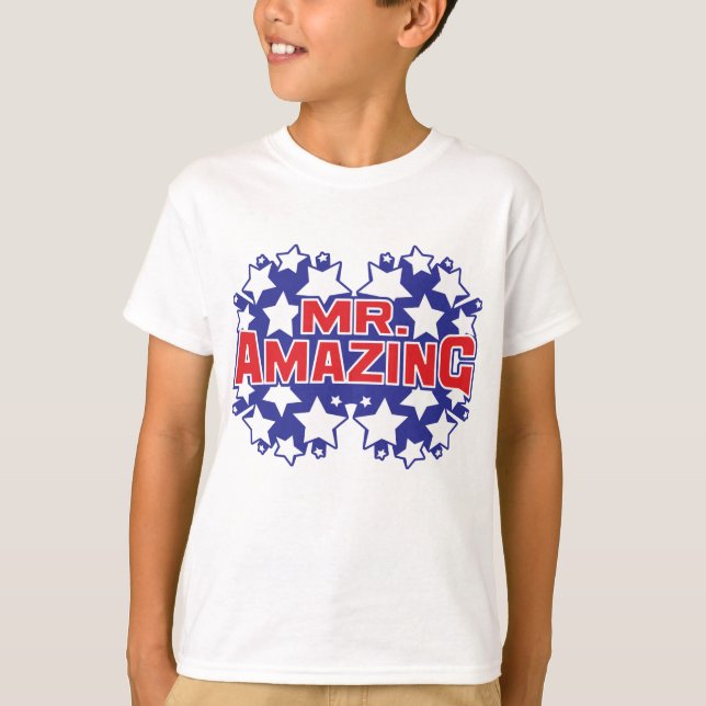 Camiseta Mr. Amazing (Anverso)