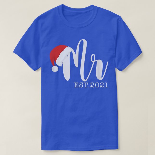 Camiseta Mr Claus & Mrs Claus Est (Diseño del anverso)